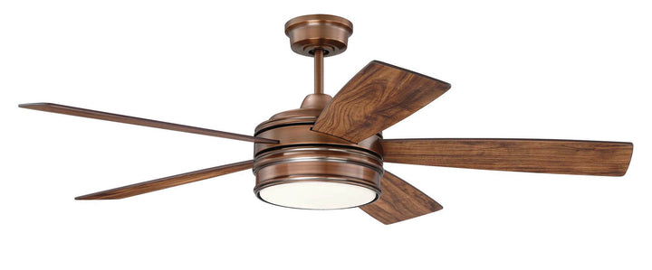 Craftmade Canada - BRX52BCP5 - 52"Ceiling Fan - Braxton - Brushed Copper