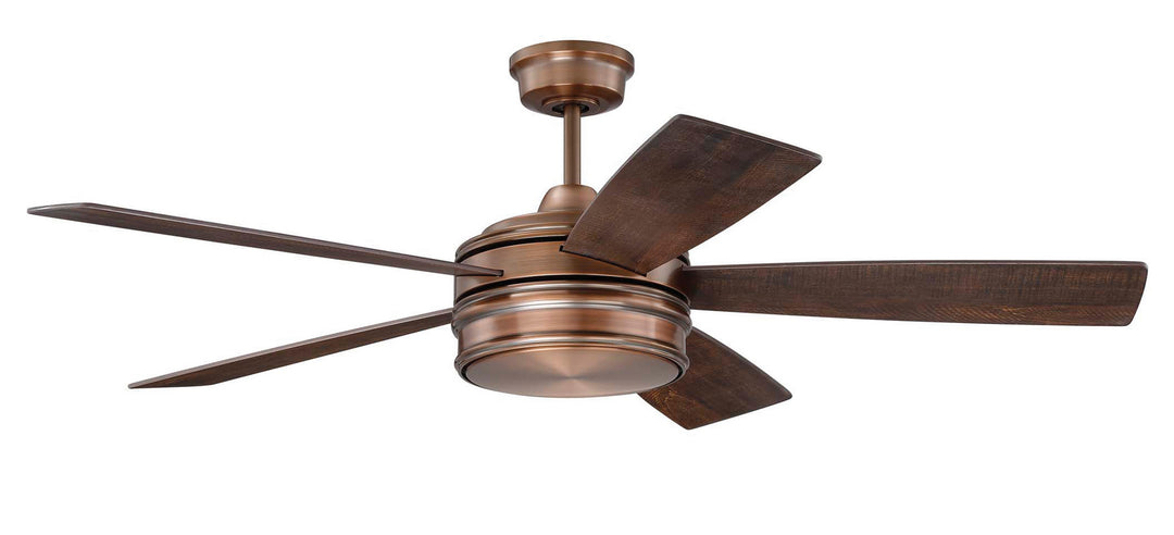 Craftmade Canada - BRX52BCP5 - 52"Ceiling Fan - Braxton - Brushed Copper