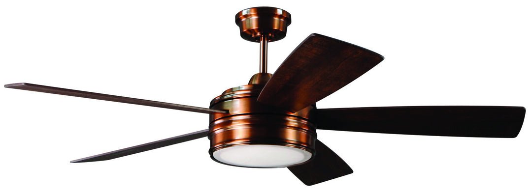 Braxton 52"Ceiling Fan in Brushed Copper - available from The Lighting Shoppe, trusted by Canadian homeowners