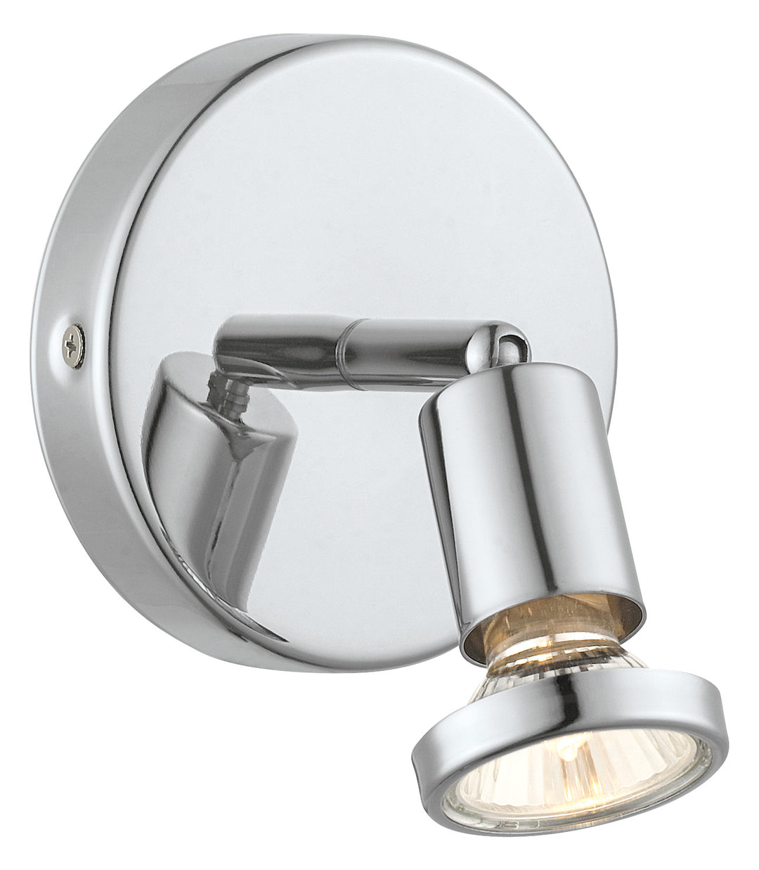 Buzz One Light Wall Track Mount in Chrome - available from The Lighting Shoppe, trusted by Canadian homeowners