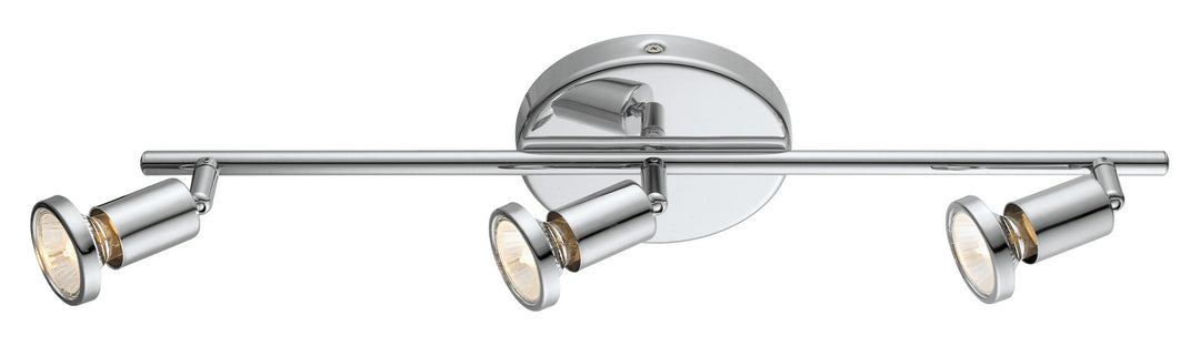 Buzz Three Light Track in Chrome - available from The Lighting Shoppe, trusted by Canadian homeowners