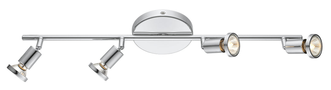Buzz Four Light Track in Chrome - available from The Lighting Shoppe, trusted by Canadian homeowners