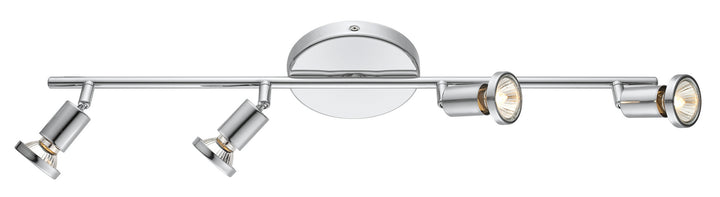 Buzz Four Light Track in Chrome - available from The Lighting Shoppe, trusted by Canadian homeowners