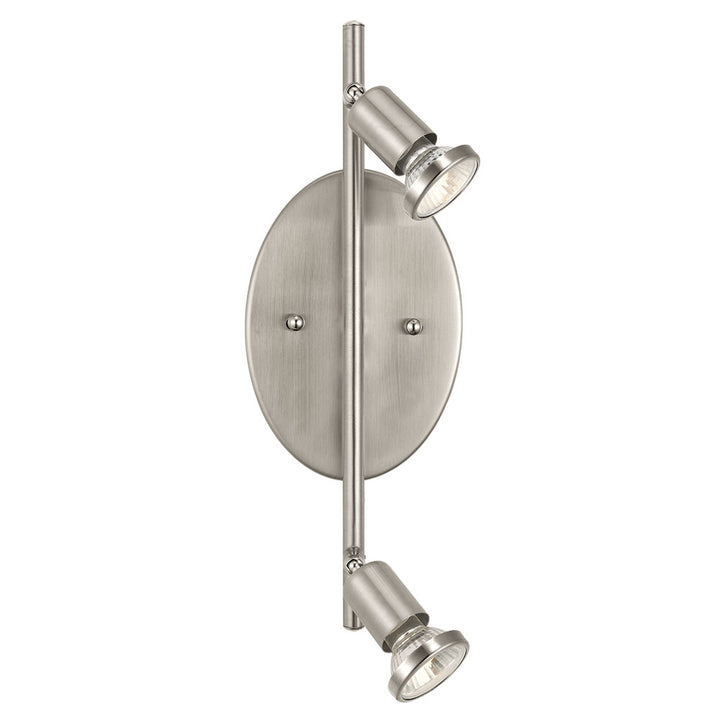 Buzz Two Light Track in Matte Nickel - available from The Lighting Shoppe, trusted by Canadian homeowners