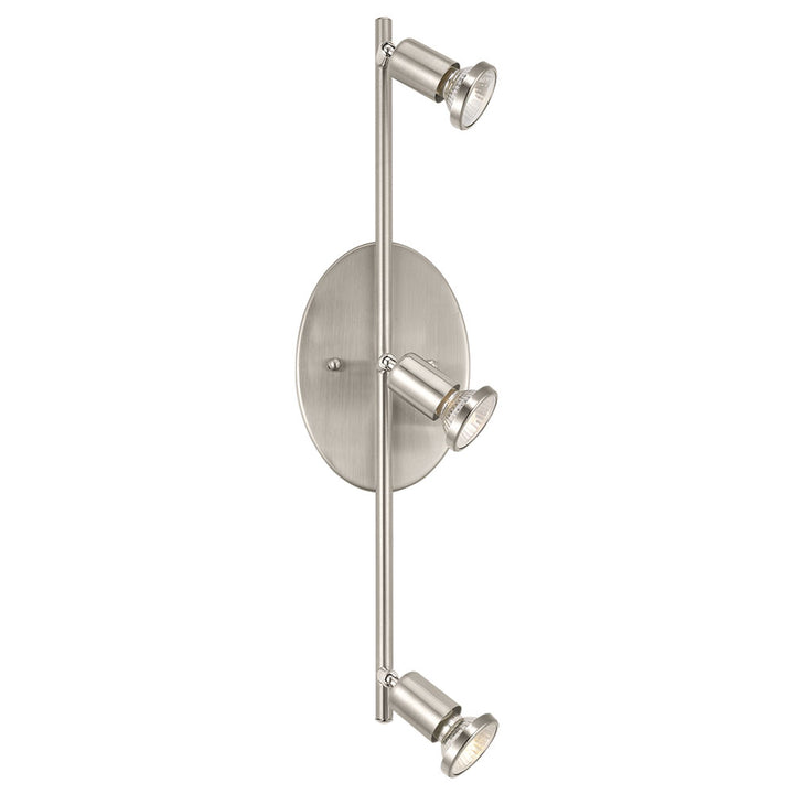Buzz Three Light Track in Matte Nickel - available from The Lighting Shoppe, trusted by Canadian homeowners