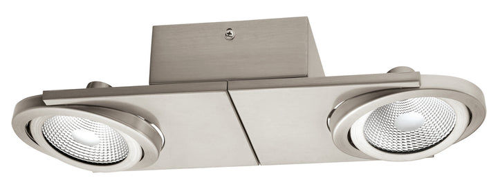 Brea LED Fixed Track Light in Matte Nickel - available from The Lighting Shoppe, trusted by Canadian homeowners