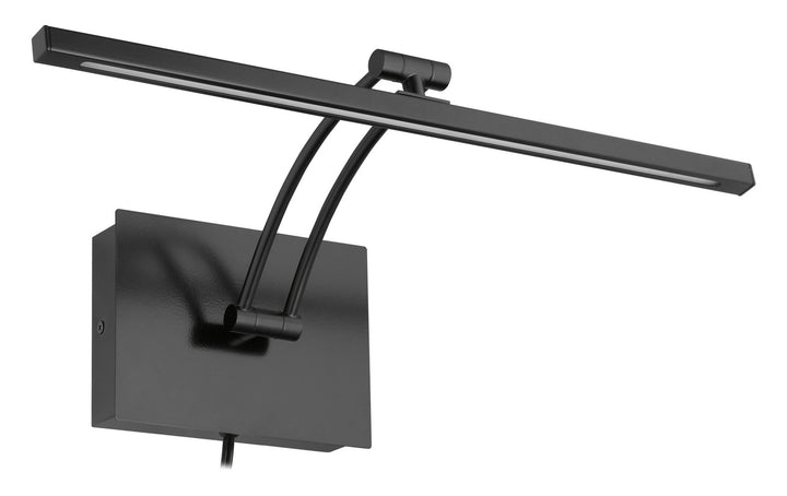 Doreen 1 LED Picture Light in Matte Black - available from The Lighting Shoppe, trusted by Canadian homeowners
