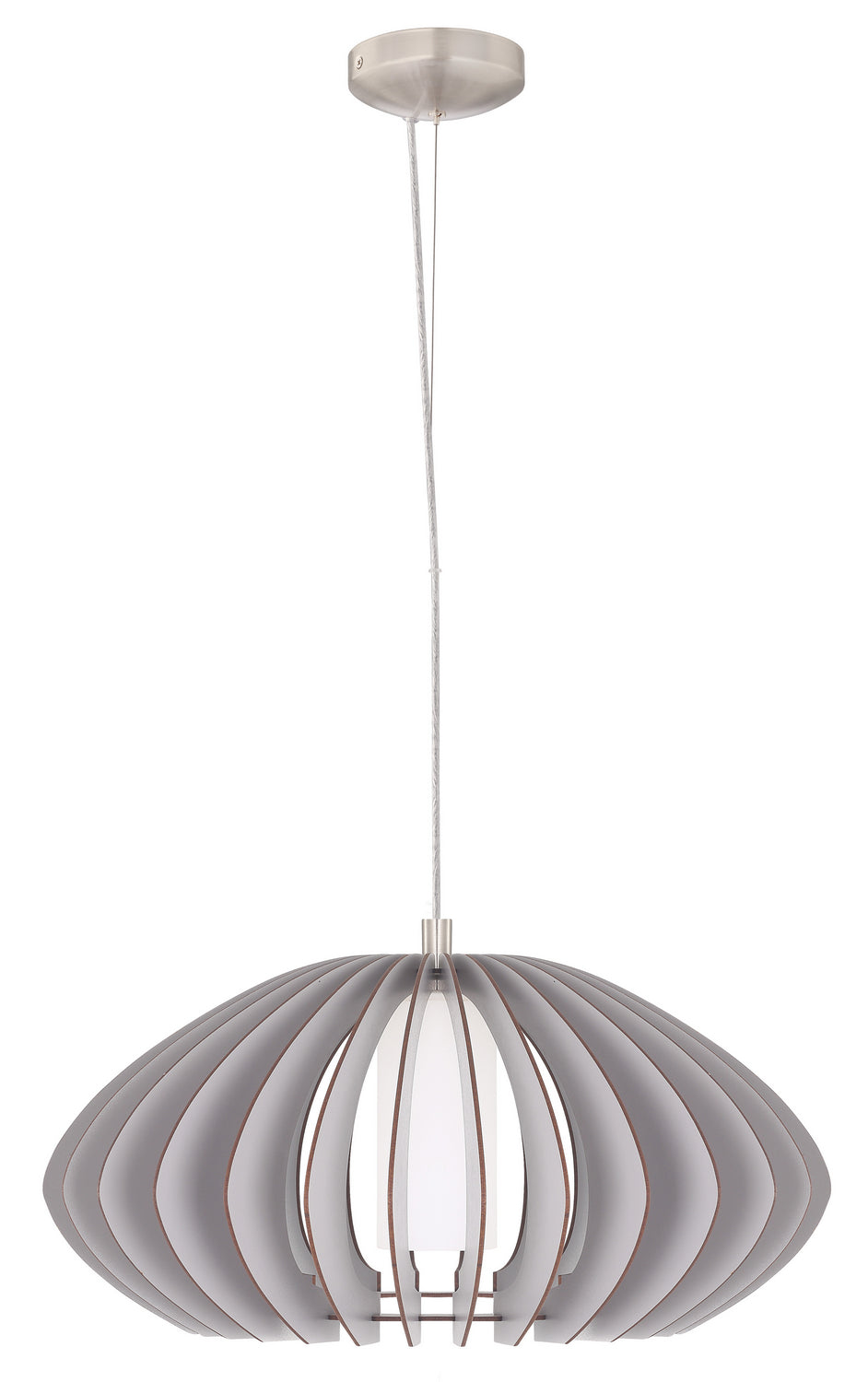 Stellato Colore One Light Suspension in Matte Nickel - available from The Lighting Shoppe, trusted by Canadian homeowners