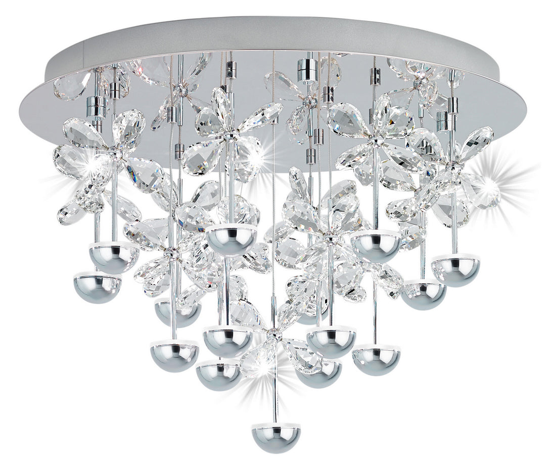Pianopoli LED Ceiling Light in Chrome - available from The Lighting Shoppe, trusted by Canadian homeowners