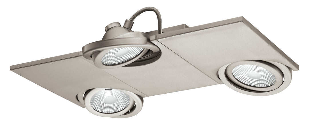 Brea LED Fixed Track Light in Matte Nickel - available from The Lighting Shoppe, trusted by Canadian homeowners