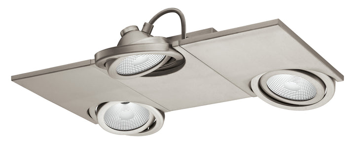 Brea LED Fixed Track Light in Matte Nickel - available from The Lighting Shoppe, trusted by Canadian homeowners