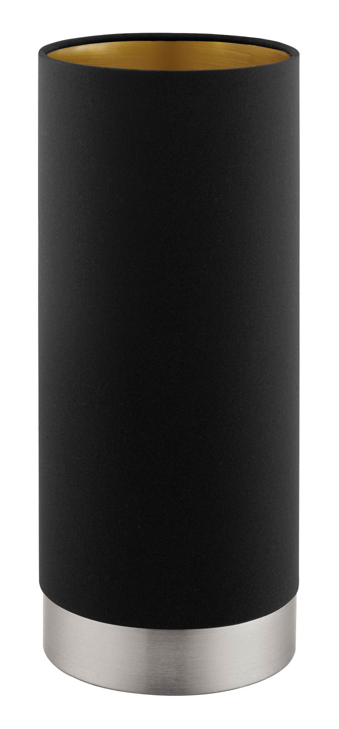 Maserlo One Light Table Lamp in Matte Nickel - available from The Lighting Shoppe, trusted by Canadian homeowners