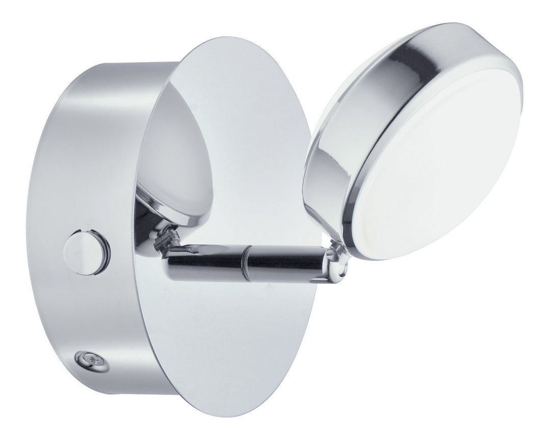 Salto LED Wall Track Light in Chrome - available from The Lighting Shoppe, trusted by Canadian homeowners