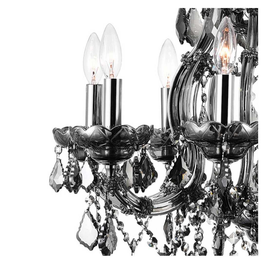 CWI Lighting Canada - 8311P24C-9 (Clear) - Nine Light Chandelier - Maria Theresa - Chrome