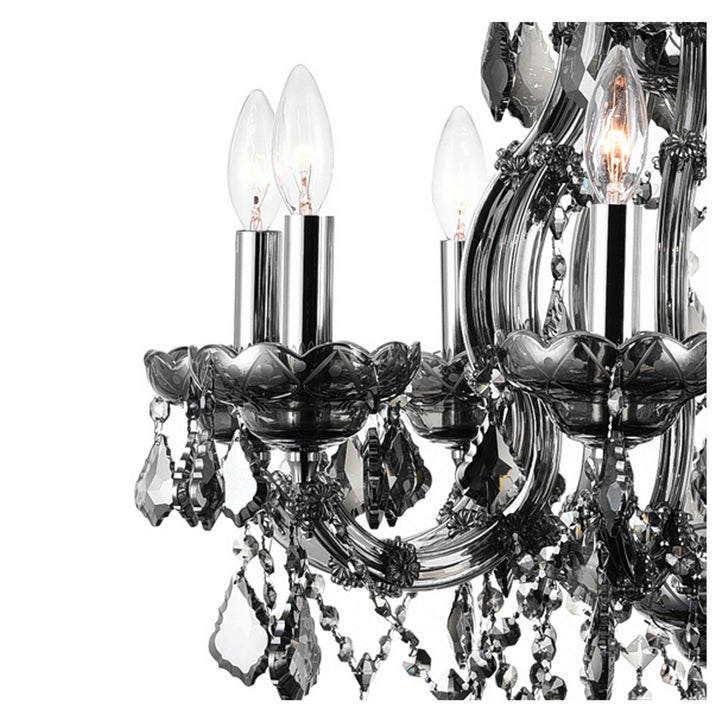 CWI Lighting Canada - 8311P24C-9 (Clear) - Nine Light Chandelier - Maria Theresa - Chrome