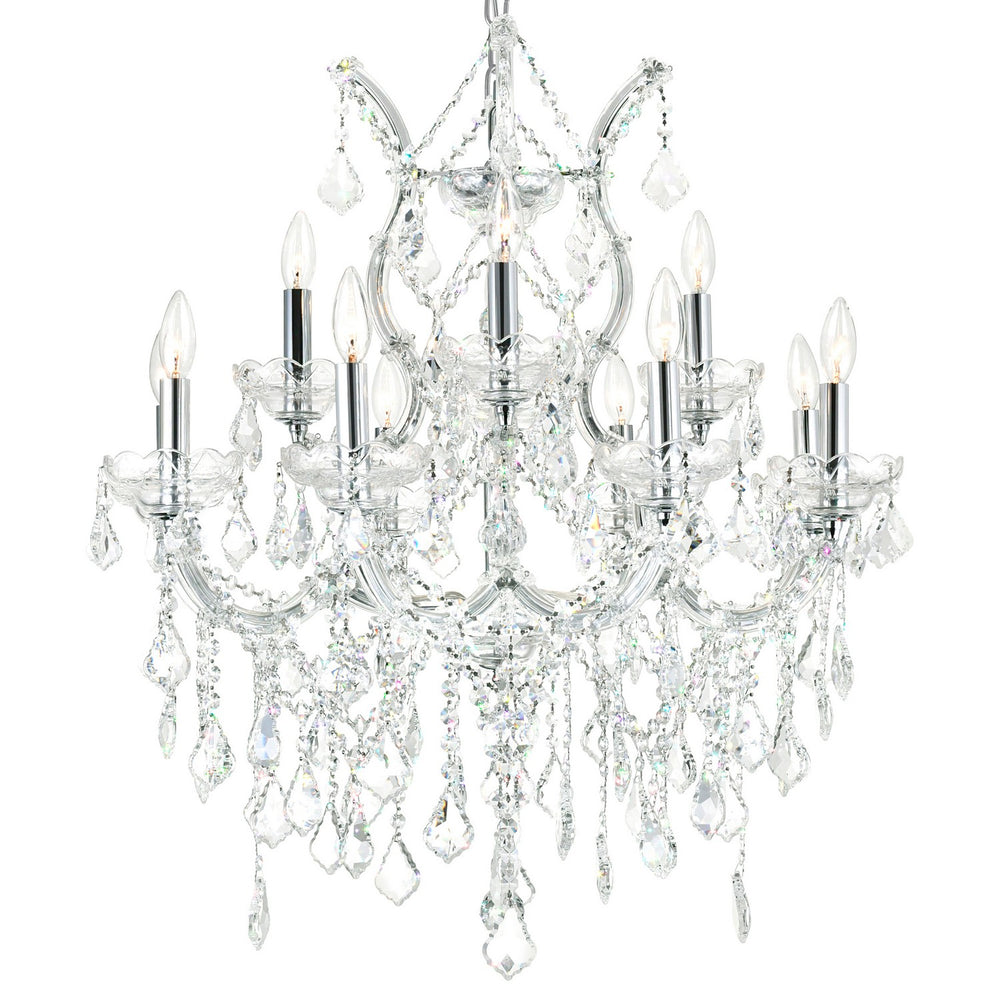CWI Lighting Canada - 8311P30C-13 (Clear) - 13 Light Chandelier - Maria Theresa - Chrome