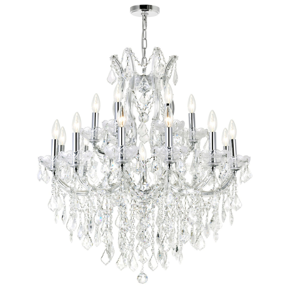CWI Lighting Canada - 8311P32C-19 (Clear) - 19 Light Chandelier - Maria Theresa - Chrome