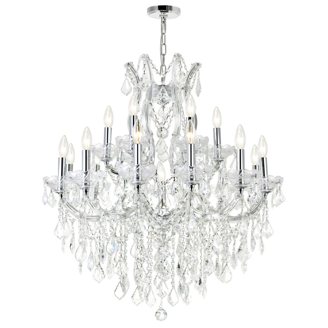 CWI Lighting Canada - 8311P32C-19 (Clear) - 19 Light Chandelier - Maria Theresa - Chrome