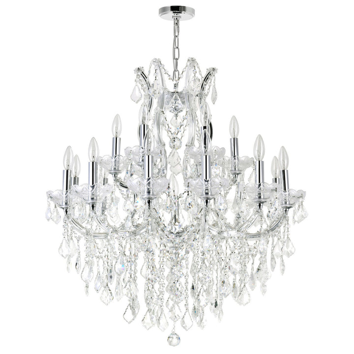 CWI Lighting Canada - 8311P32C-19 (Clear) - 19 Light Chandelier - Maria Theresa - Chrome