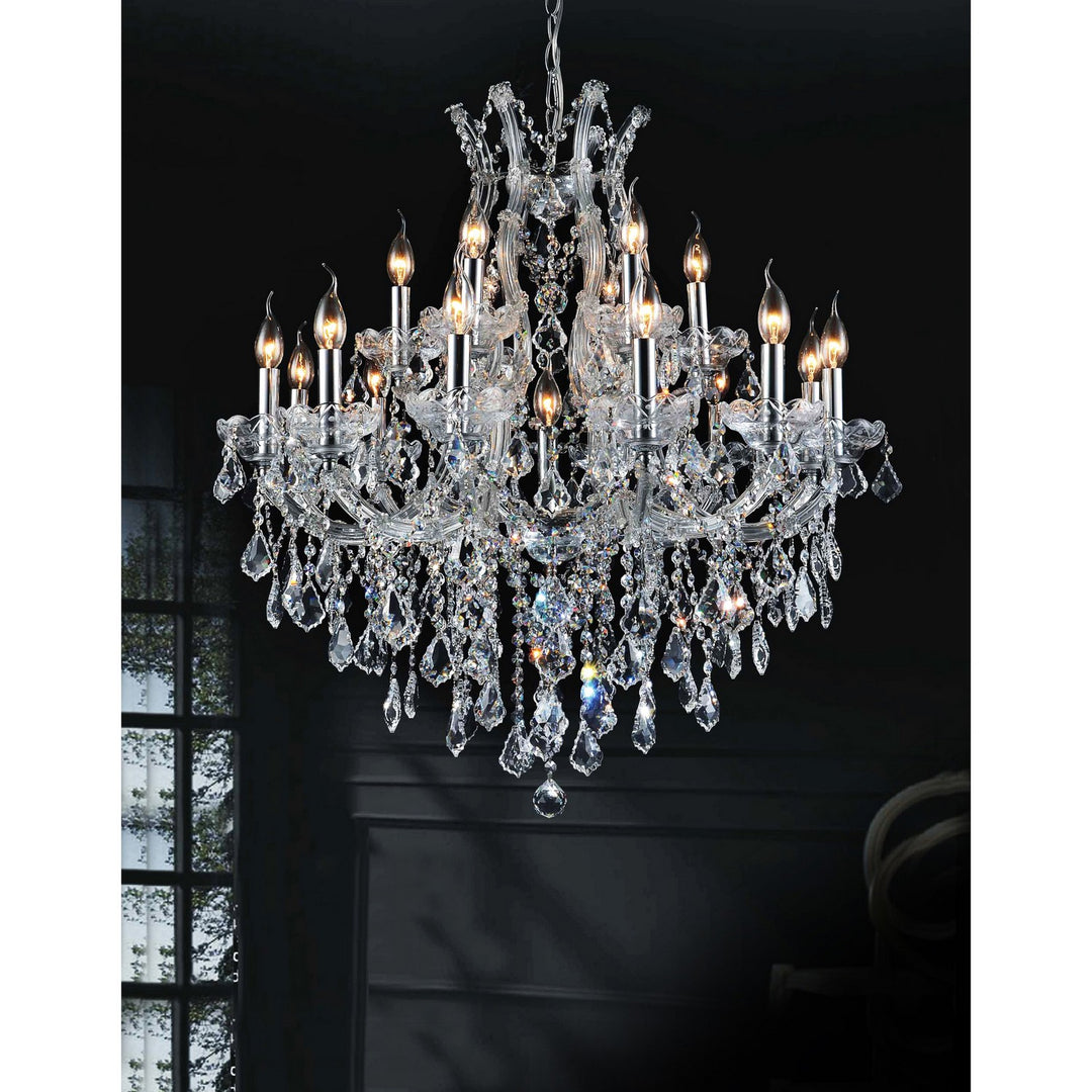 CWI Lighting Canada - 8311P32C-19 (Clear) - 19 Light Chandelier - Maria Theresa - Chrome