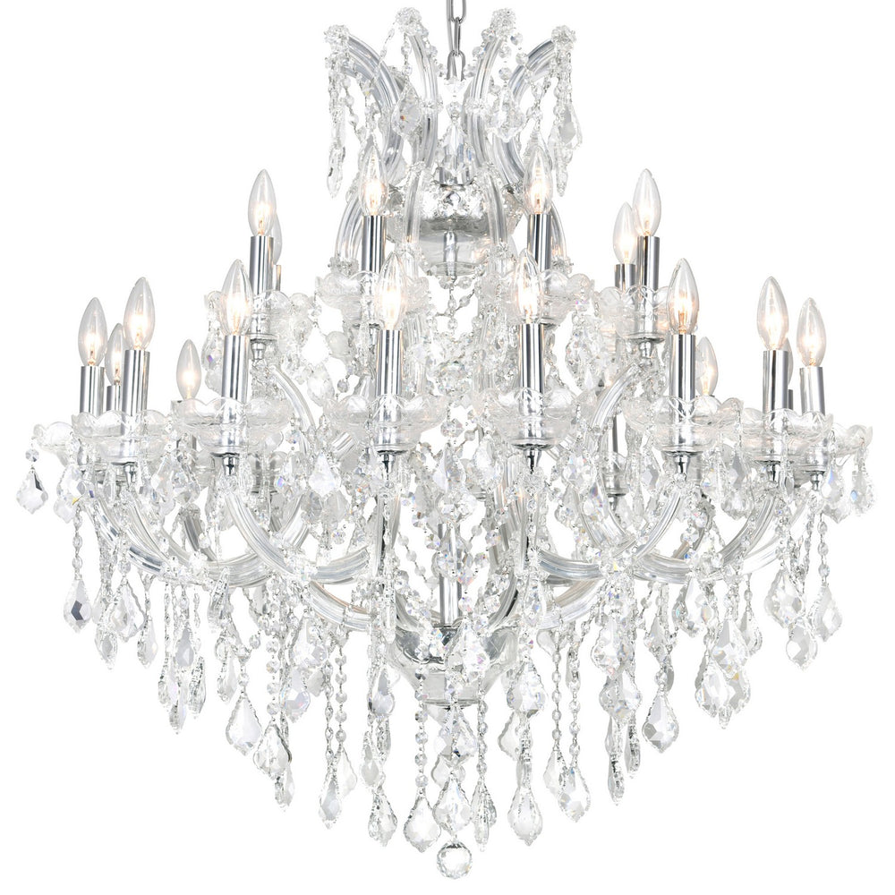 CWI Lighting Canada - 8318P36C-25 (Clear) - 25 Light Chandelier - Maria Theresa - Chrome