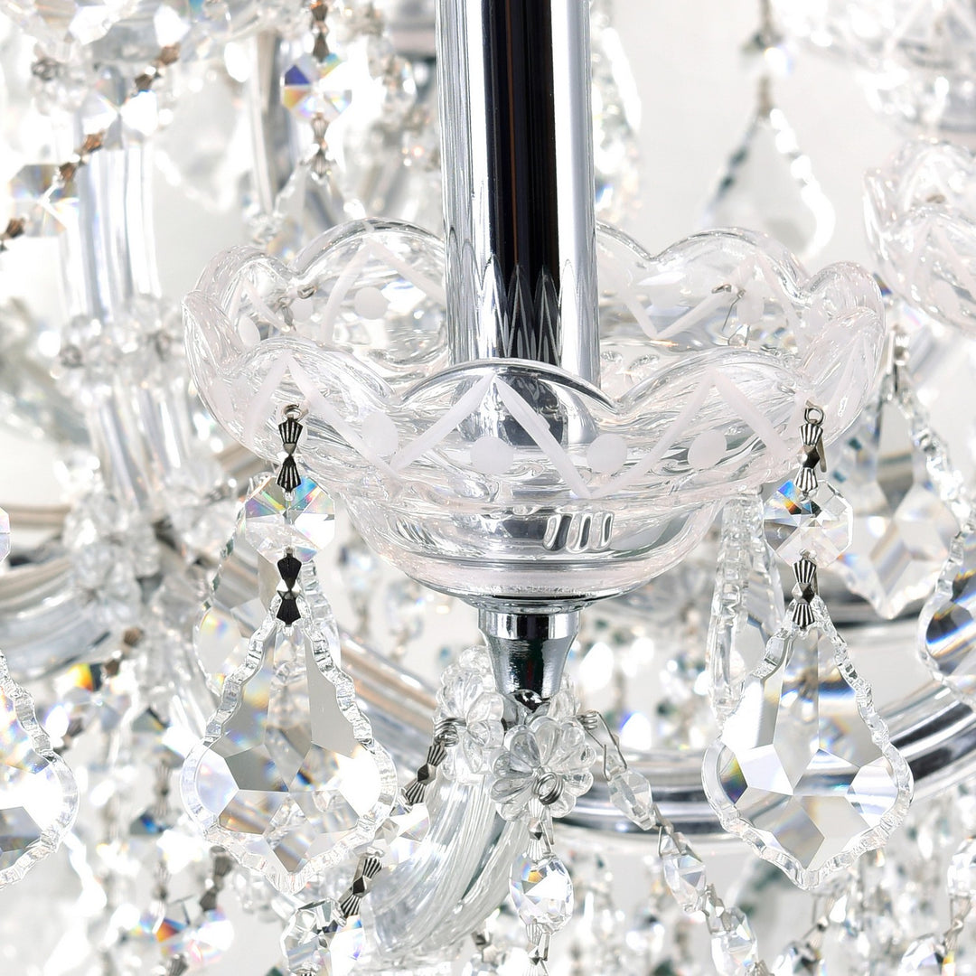 CWI Lighting Canada - 8318P36C-25 (Clear) - 25 Light Chandelier - Maria Theresa - Chrome