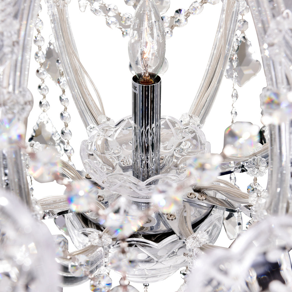 CWI Lighting Canada - 8318P42C-33 (Clear) - 33 Light Chandelier - Maria Theresa - Chrome