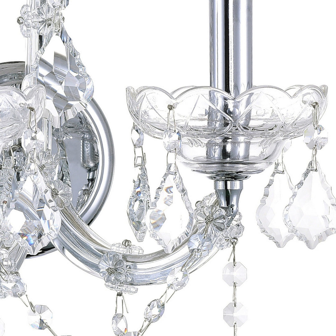 CWI Lighting Canada - 8318W12C-2 (Clear) - Two Light Wall Sconce - Maria Theresa - Chrome