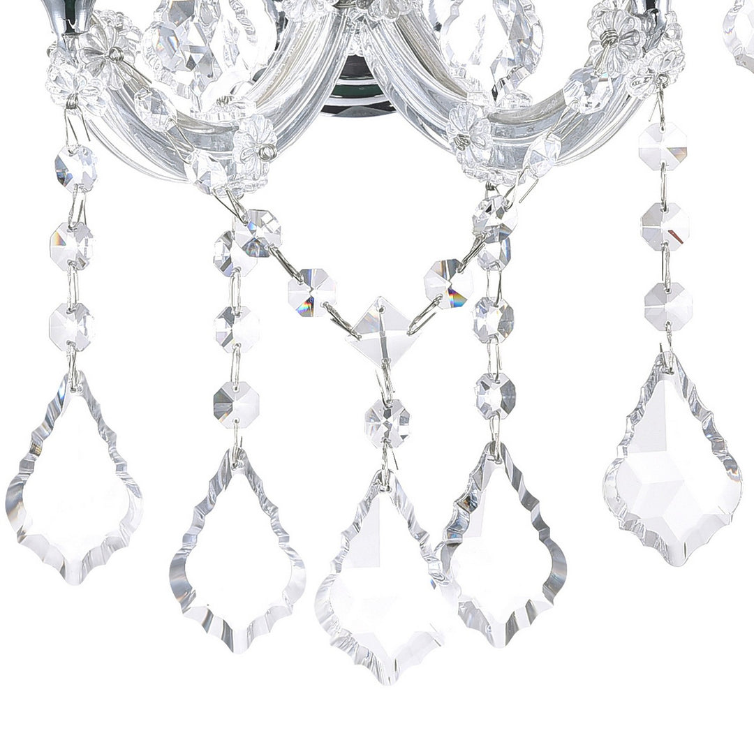 CWI Lighting Canada - 8318W12C-2 (Clear) - Two Light Wall Sconce - Maria Theresa - Chrome