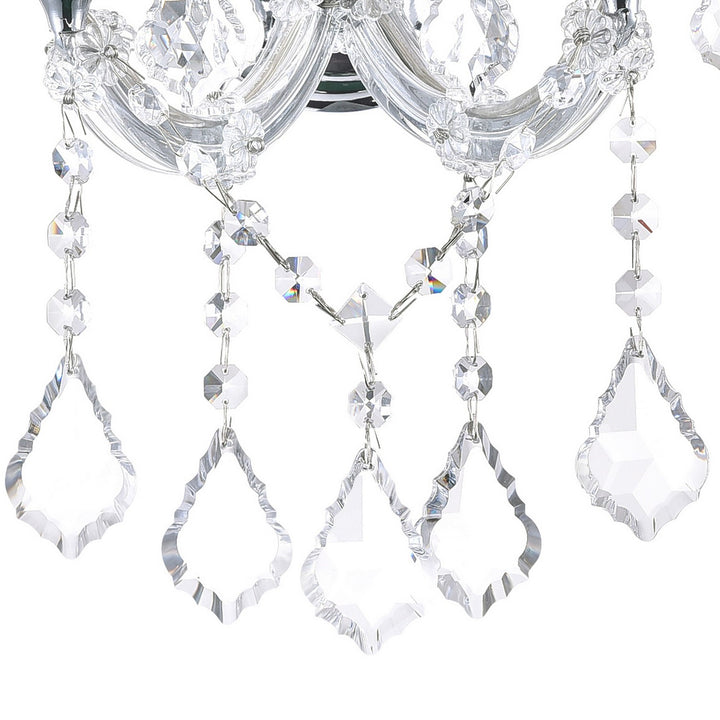 CWI Lighting Canada - 8318W12C-2 (Clear) - Two Light Wall Sconce - Maria Theresa - Chrome