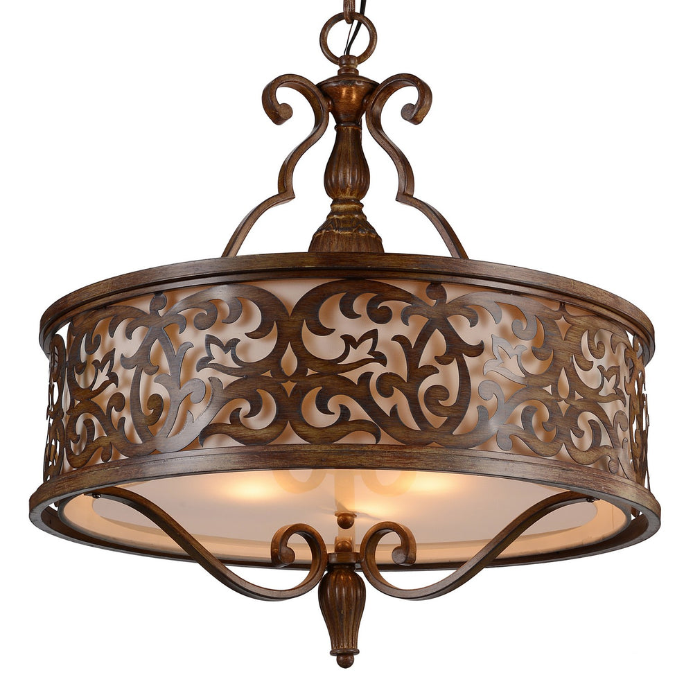 CWI Lighting Canada - 9807P21-5-116-A - Five Light Chandelier - Nicole - Brushed Chocolate