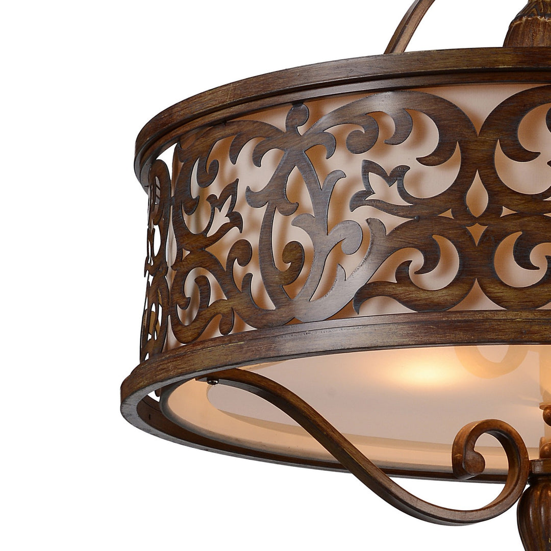 CWI Lighting Canada - 9807P21-5-116-A - Five Light Chandelier - Nicole - Brushed Chocolate