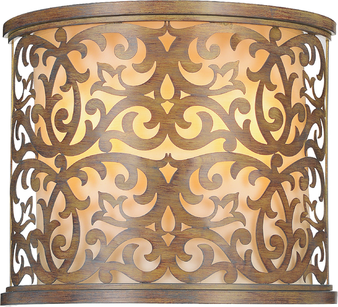 Nicole Two Light Wall Sconce in Brushed Chocolate - available from The Lighting Shoppe, trusted by Canadian homeowners