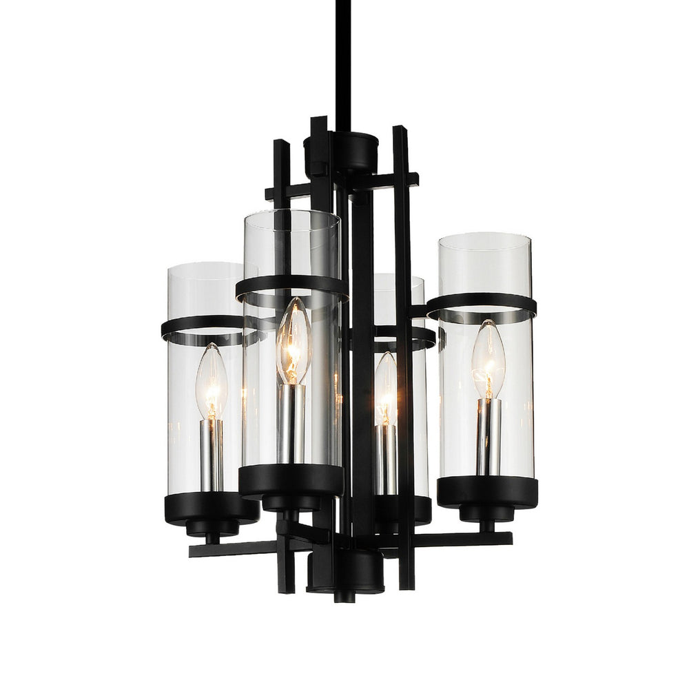 CWI Lighting Canada - 9827P14-4-101 - Four Light Mini Pendant - Sierra - Black