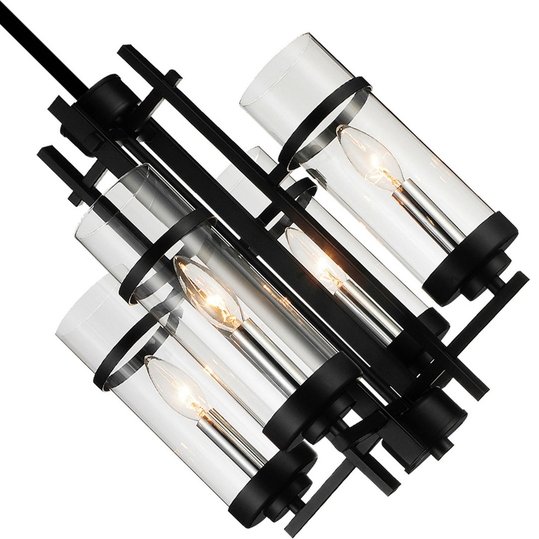 CWI Lighting Canada - 9827P14-4-101 - Four Light Mini Pendant - Sierra - Black