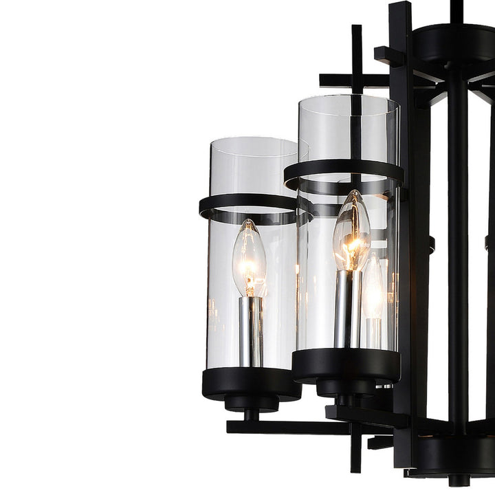 CWI Lighting Canada - 9827P18-6-101 - Six Light Chandelier - Sierra - Black