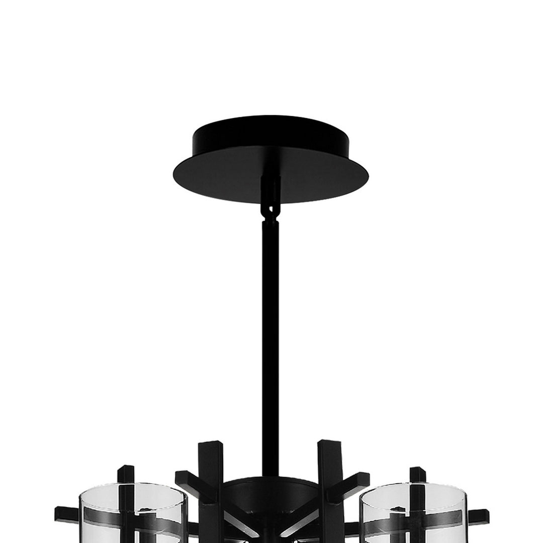 CWI Lighting Canada - 9827P18-6-101 - Six Light Chandelier - Sierra - Black