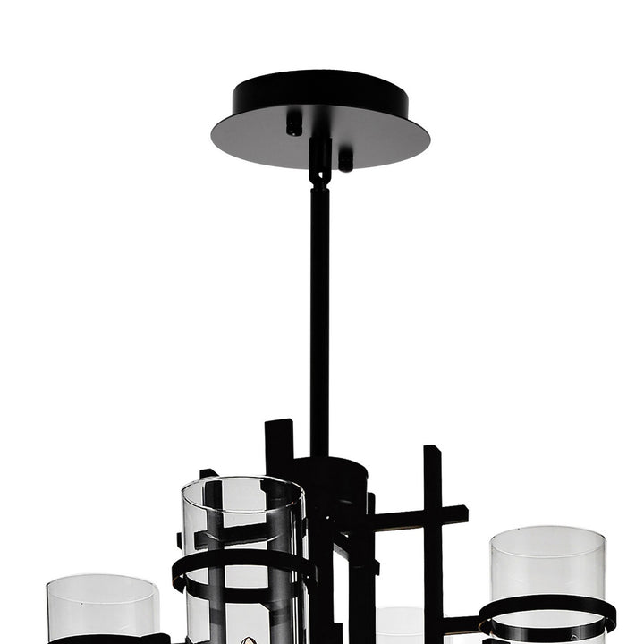 CWI Lighting Canada - 9827P30-12-101-A - 12 Light Chandelier - Sierra - Black