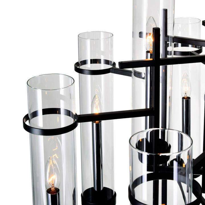 CWI Lighting Canada - 9827P38-8-RC-101 - Eight Light Chandelier - Sierra - Black