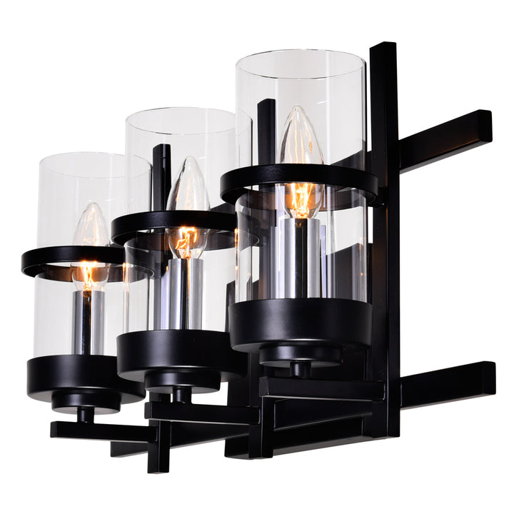 CWI Lighting Canada - 9827W21-3-101 - Three Light Wall Sconce - Sierra - Black
