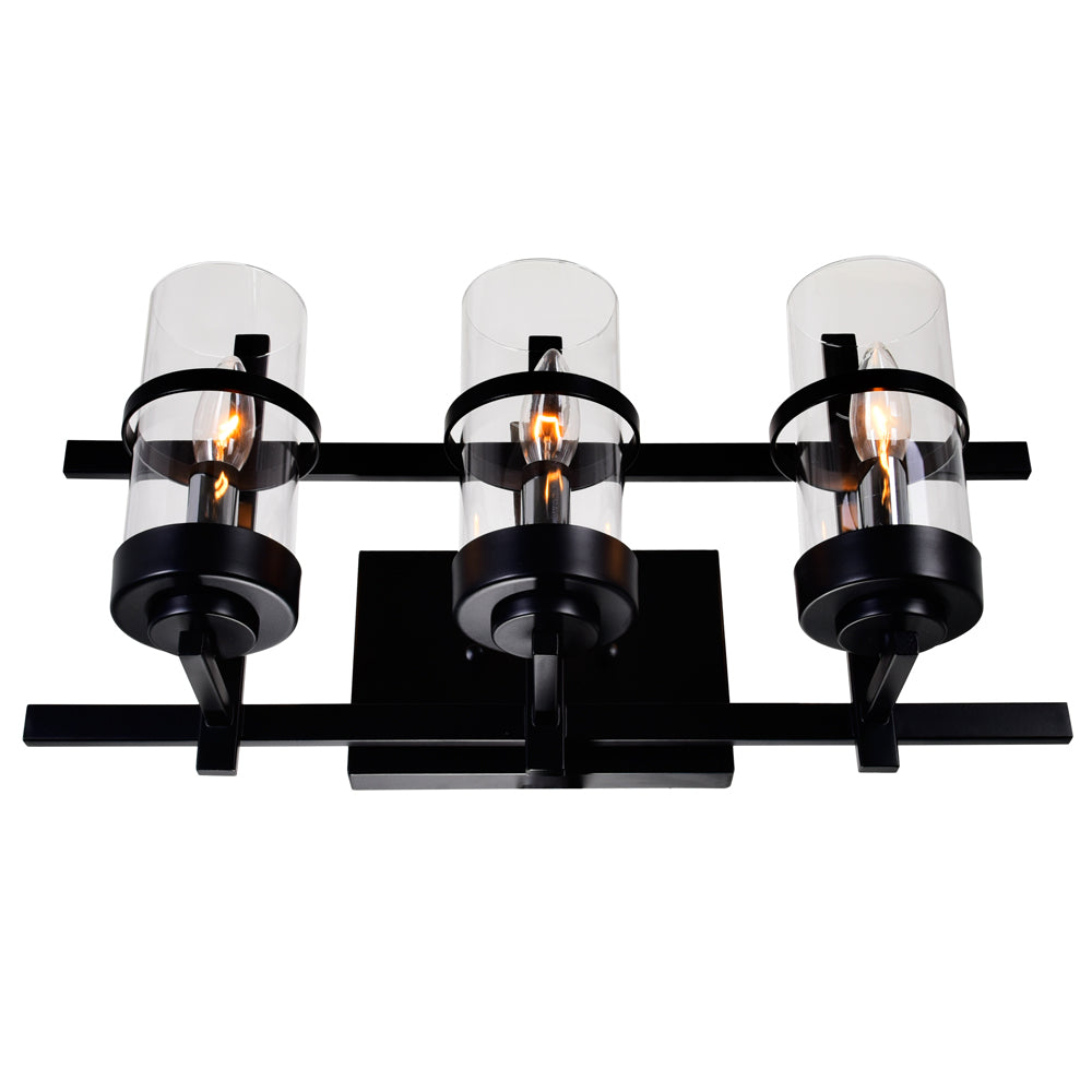 CWI Lighting Canada - 9827W21-3-101 - Three Light Wall Sconce - Sierra - Black