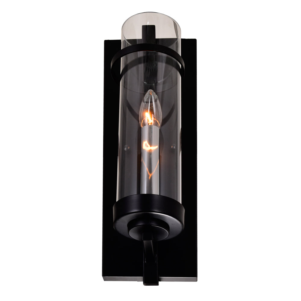 CWI Lighting Canada - 9827W5-1-101 - One Light Wall Sconce - Sierra - Black