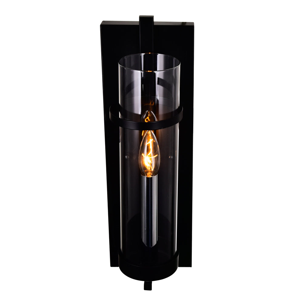 CWI Lighting Canada - 9827W5-1-101 - One Light Wall Sconce - Sierra - Black