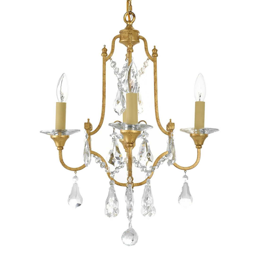 CWI Lighting Canada - 9836P17-4-125 - Four Light Chandelier - Electra - Oxidized Bronze
