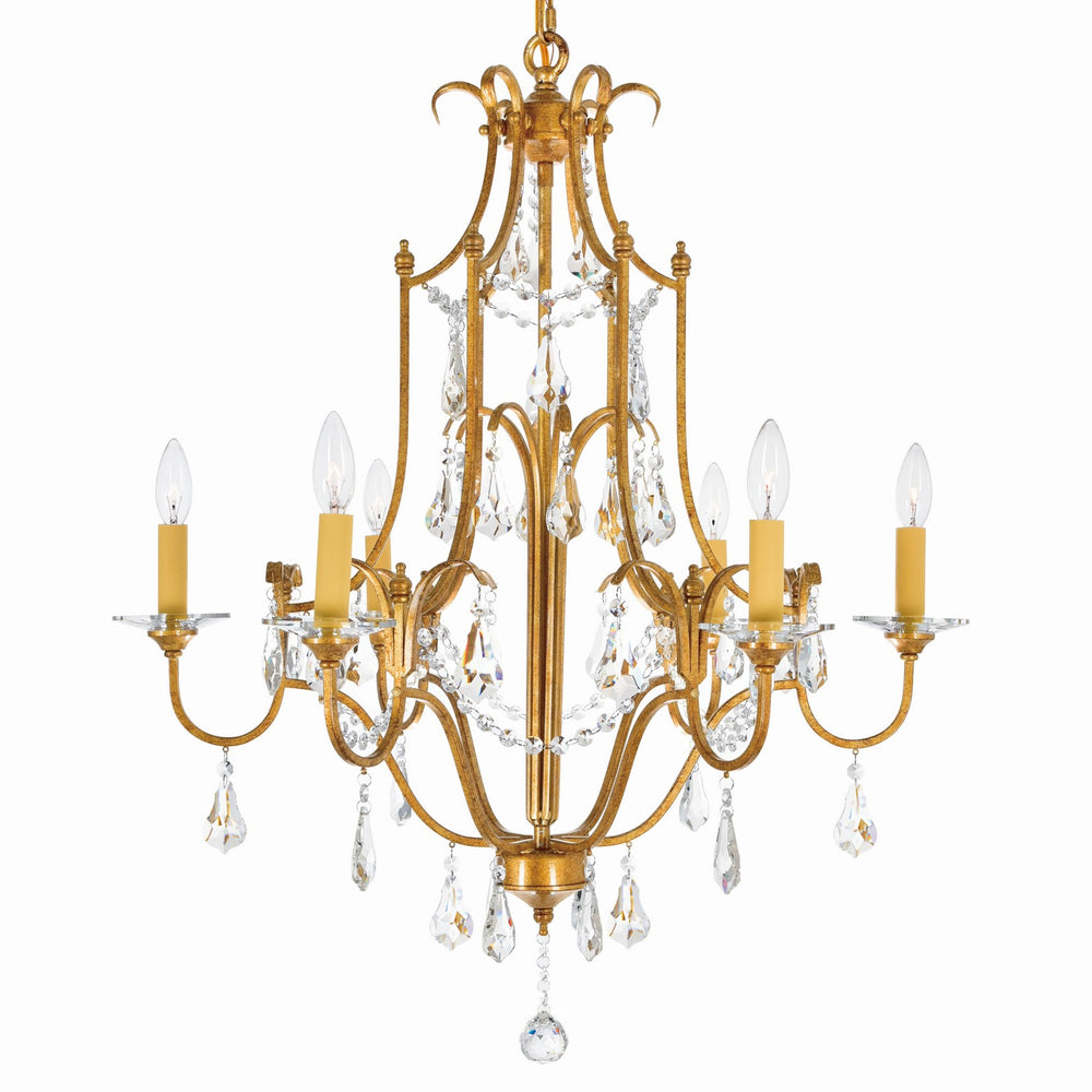CWI Lighting Canada - 9836P28-6-125 - Six Light Chandelier - Electra - Oxidized Bronze