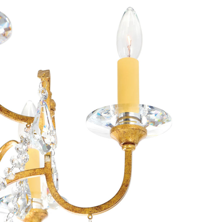 CWI Lighting Canada - 9836P28-6-125 - Six Light Chandelier - Electra - Oxidized Bronze