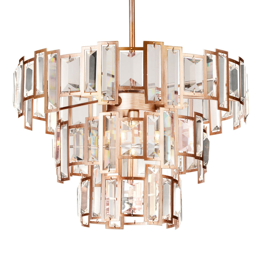 CWI Lighting Canada - 9903C18-5-193 - Five Light Chandelier - Quida - Champagne