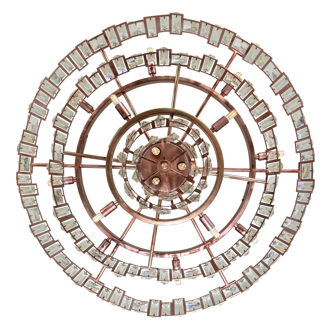 CWI Lighting Canada - 9903P30-18-193 - 18 Light Chandelier - Quida - Champagne