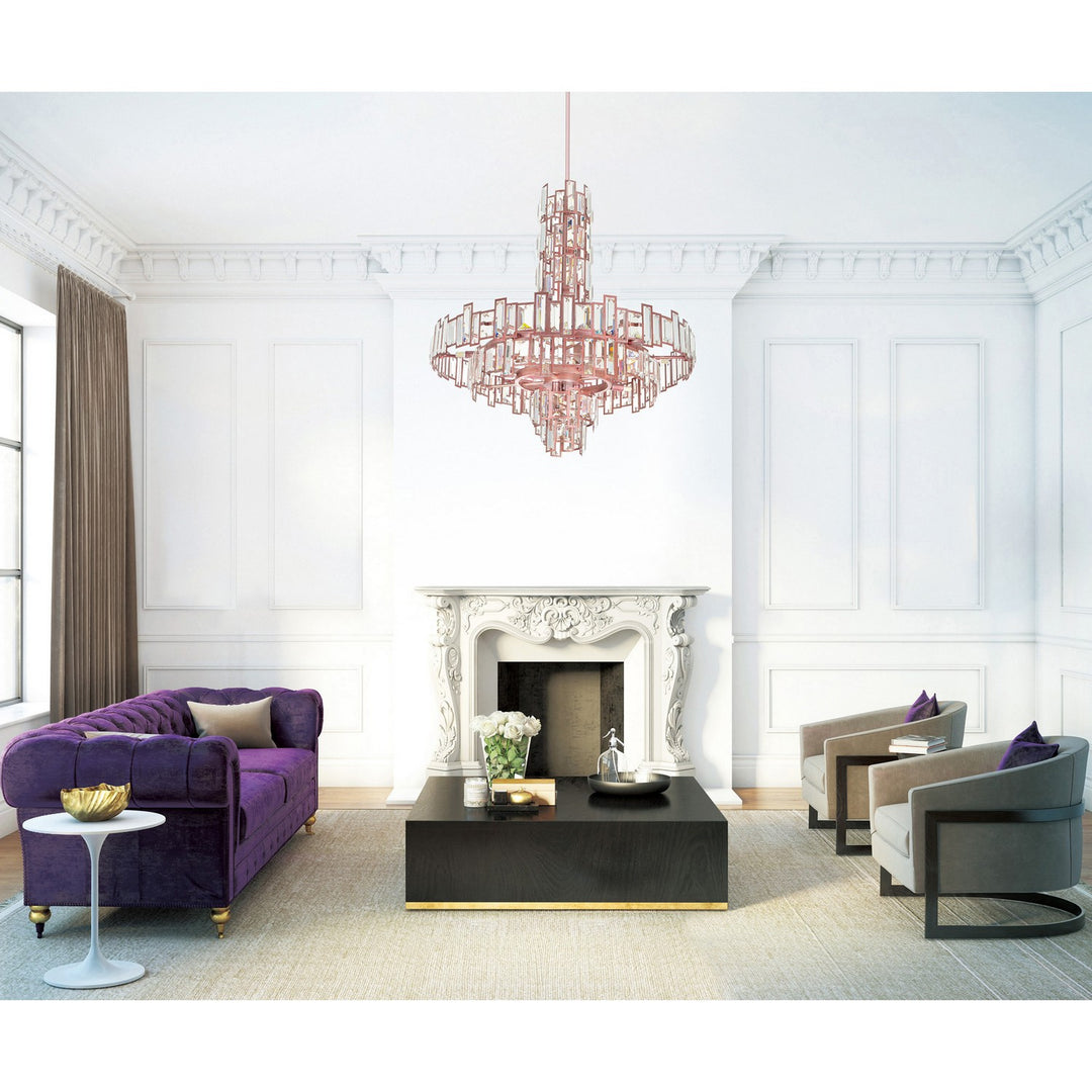 CWI Lighting Canada - 9903P30-18-193 - 18 Light Chandelier - Quida - Champagne