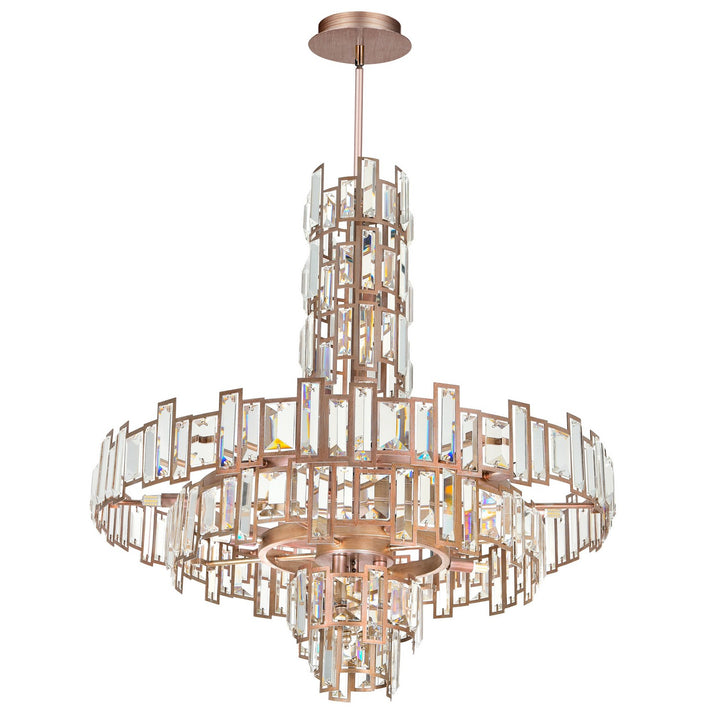 Quida 18 Light Chandelier in Champagne - available from The Lighting Shoppe, trusted by Canadian homeowners